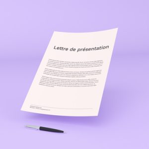 Lettre de présentation